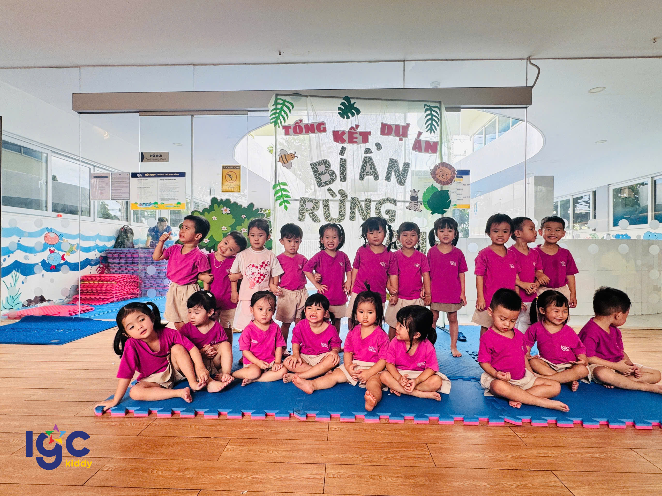 TỔNG KẾT DỰ ÁN “BÍ ẨN RỪNG XANH” TẠI IGC KIDDY TÂY NINH