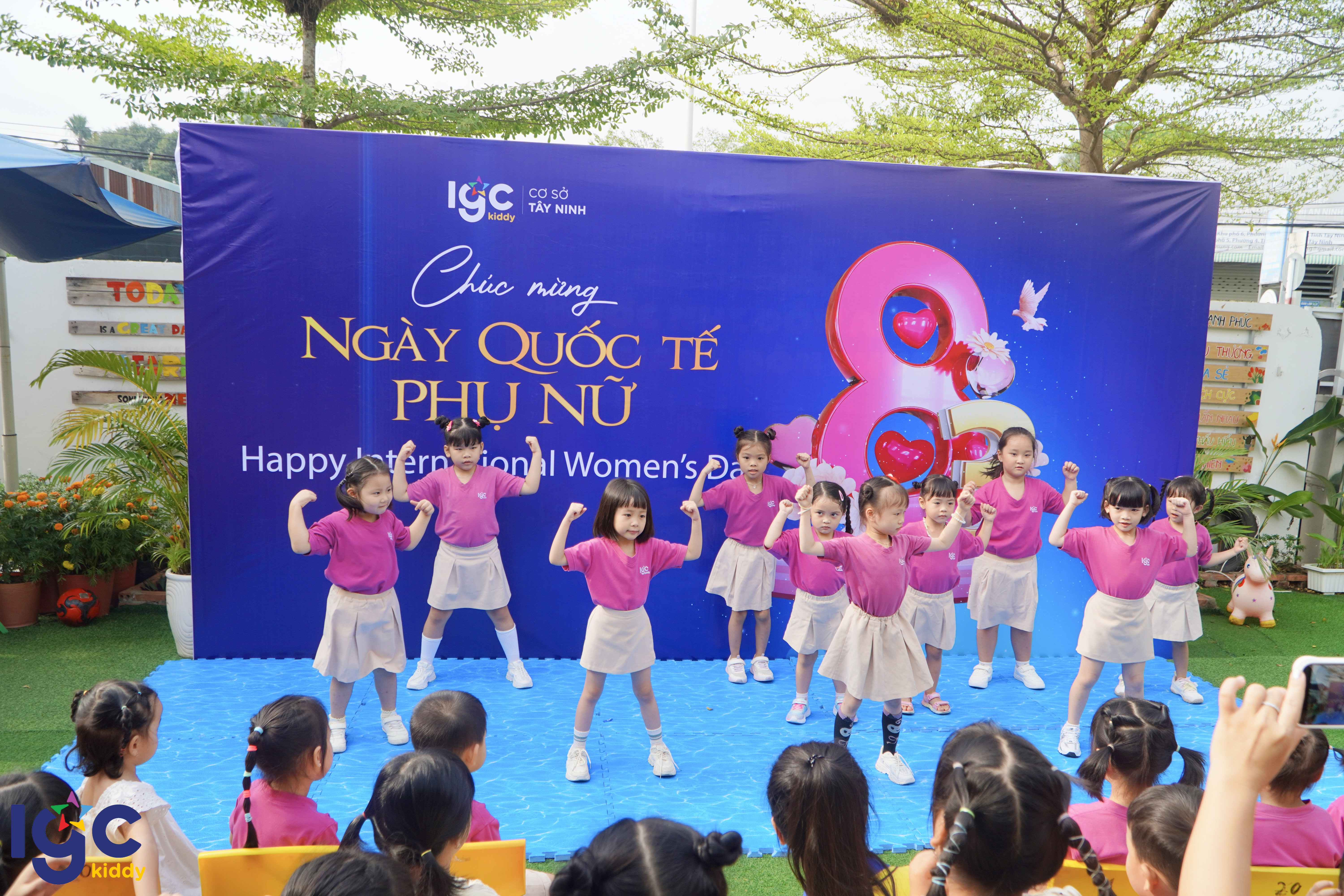 RECAP 08.03.2026: IGC Kiddy Tây Ninh chào mừng Ngày Quốc tế Phụ nữ – Lan tỏa yêu thương từ những điều nhỏ bé