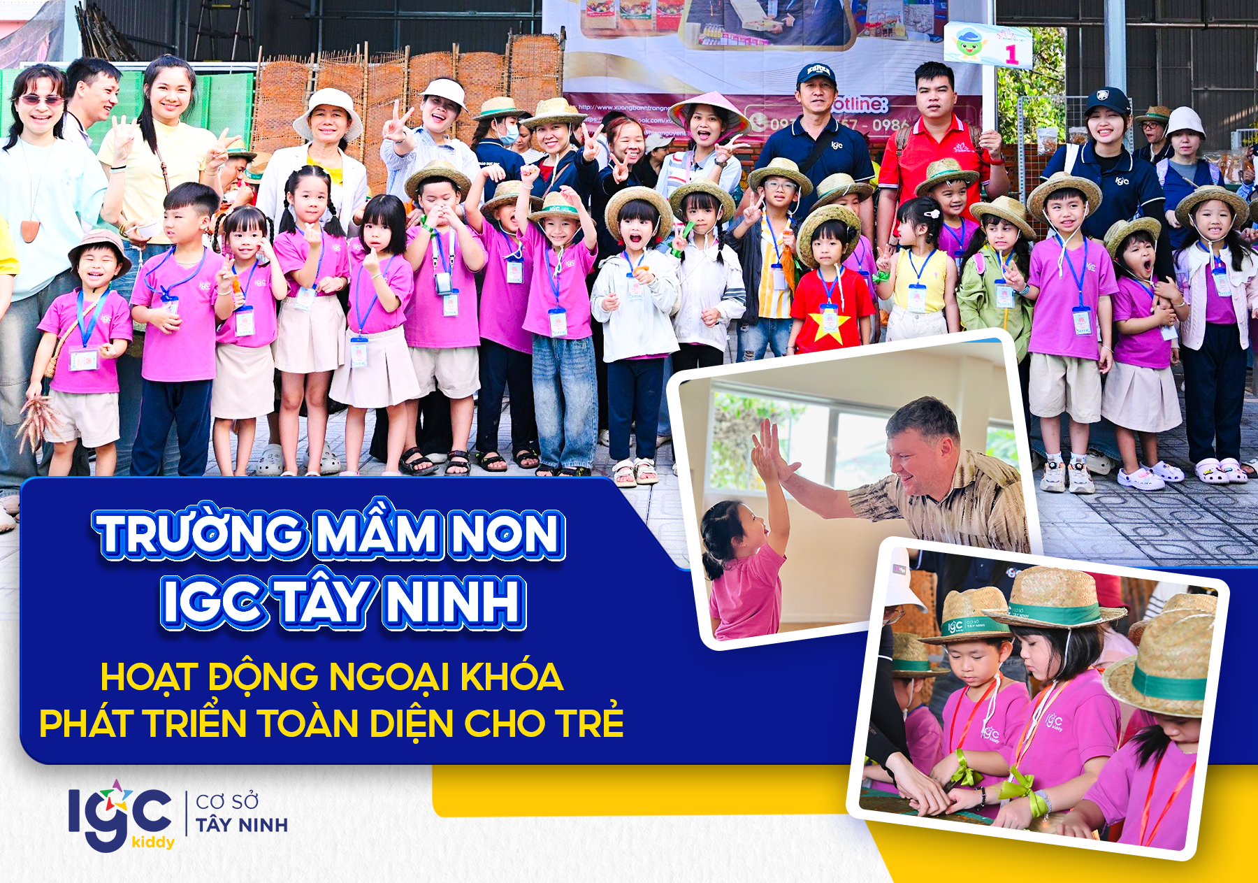 Trường Mầm Non IGC Tây Ninh | Hoạt động ngoại khóa phát triển toàn diện cho trẻ