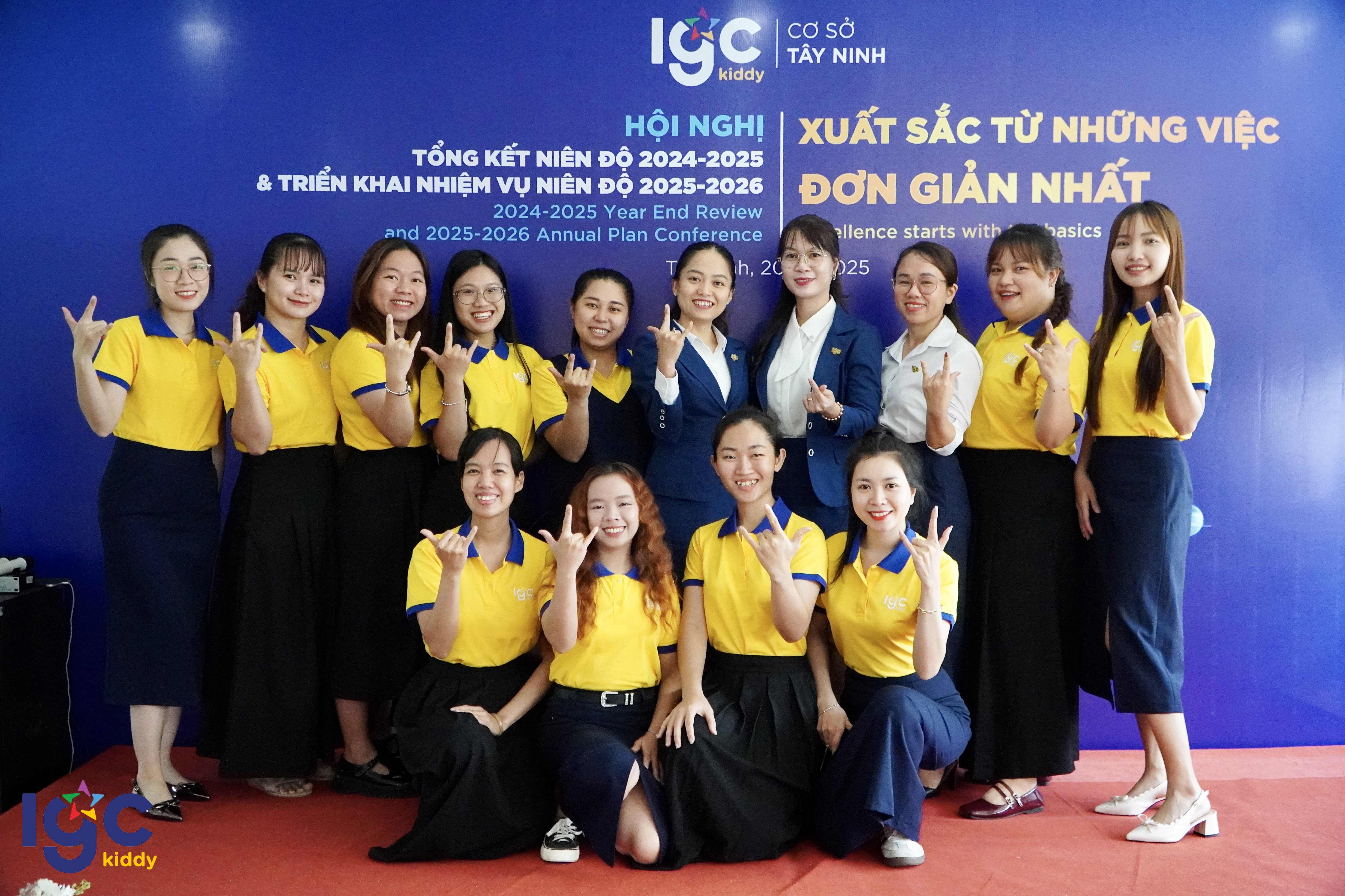 Đội ngũ giáo viên yêu trẻ, vững chuyên môn