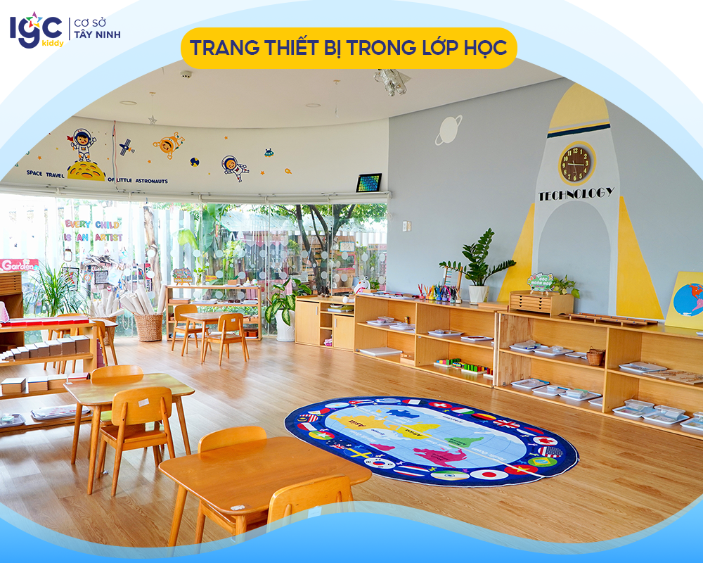 Trang thiết bị trong lớp học