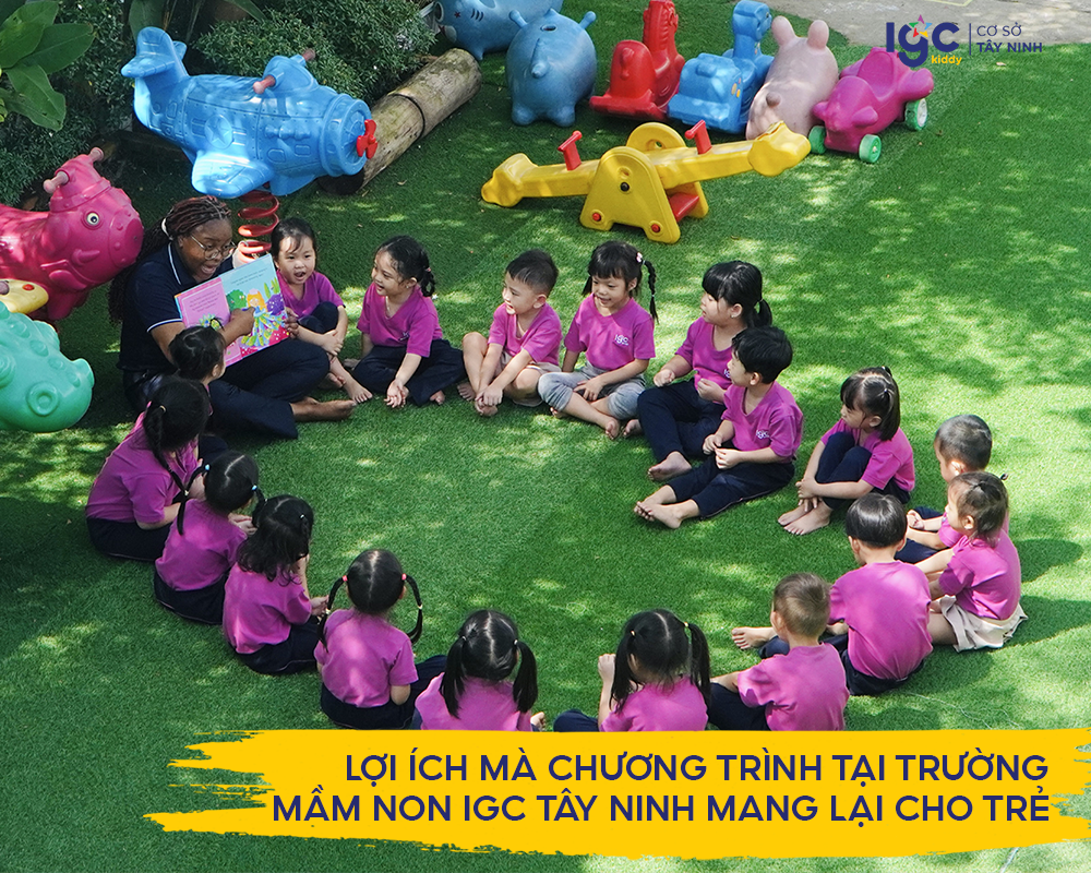 lợi ích mà chương trình mang lại cho trẻ