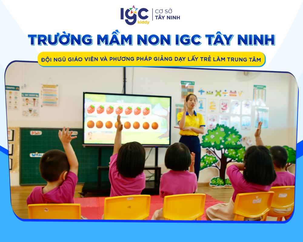 đội ngũ giáo viên tại trường mầm non igc tây ninh